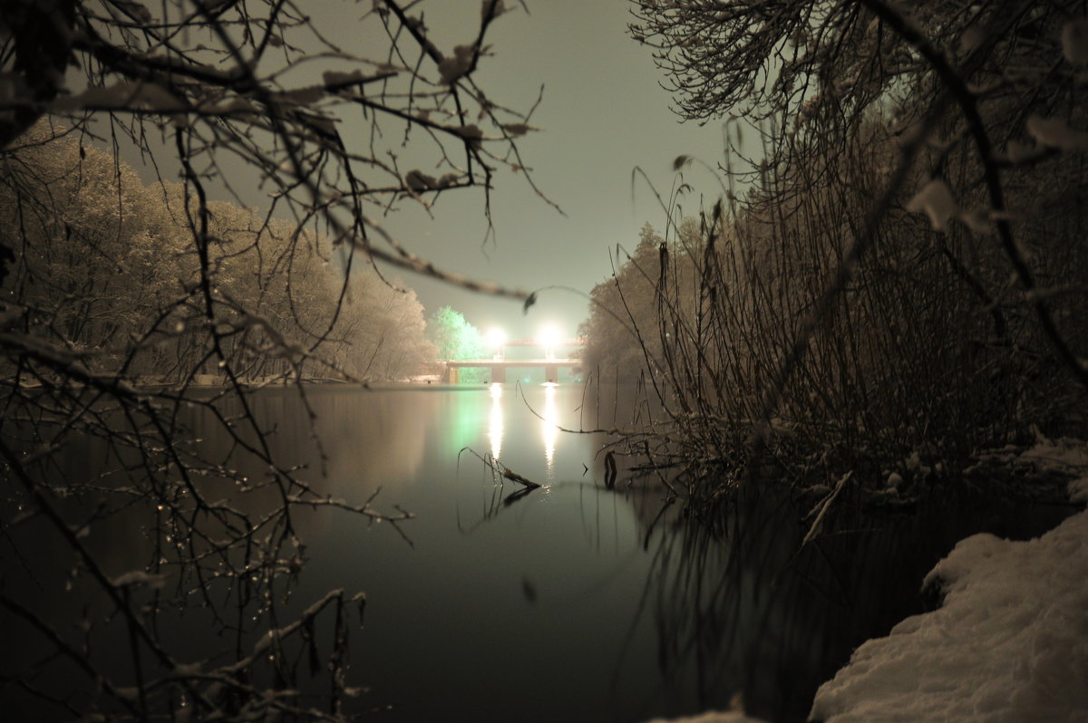 плотина,река - Владимир Иванов