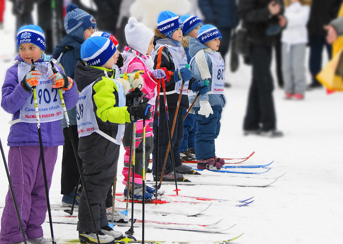 Лыжные гонки дети