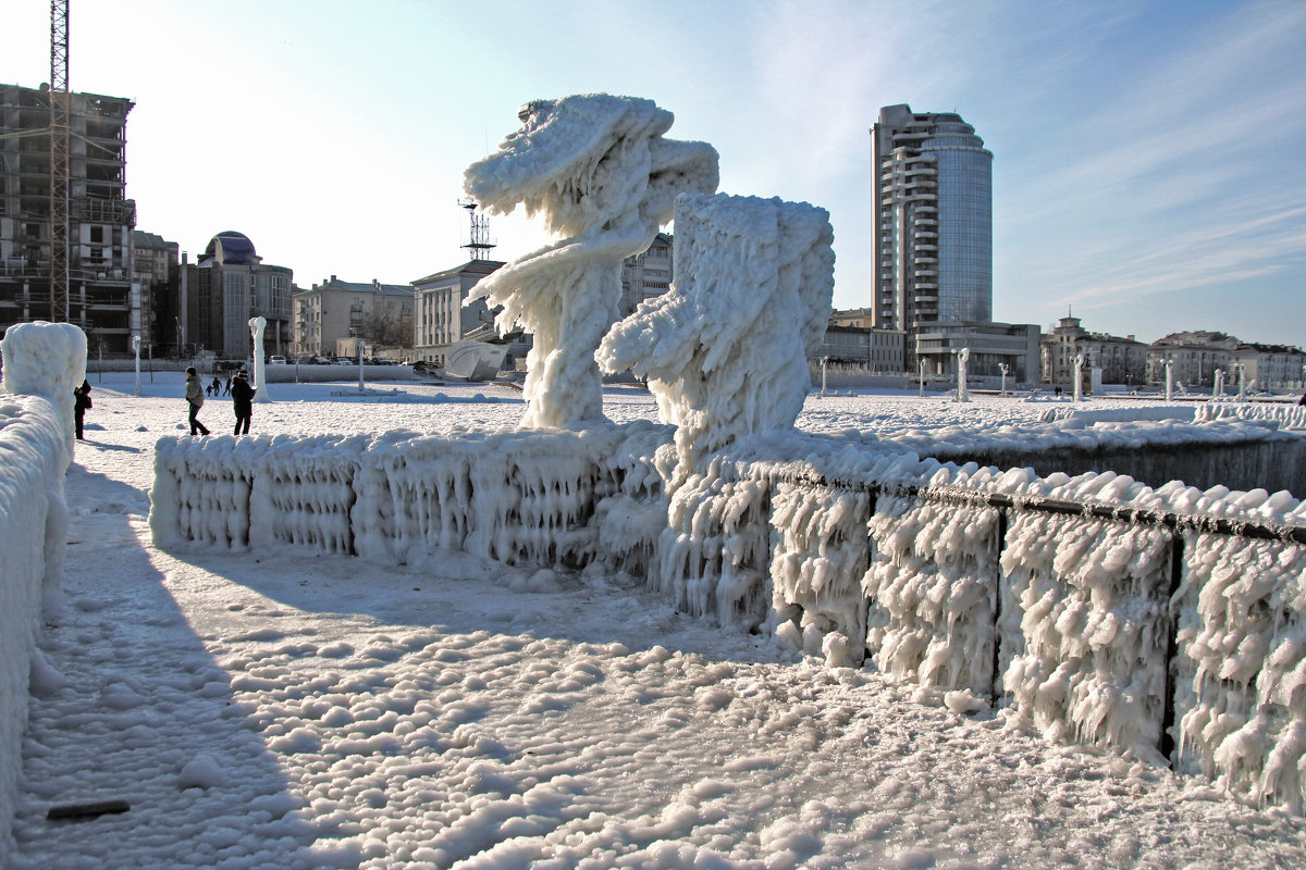 Дивный скульптор - зима - Константин Николаенко