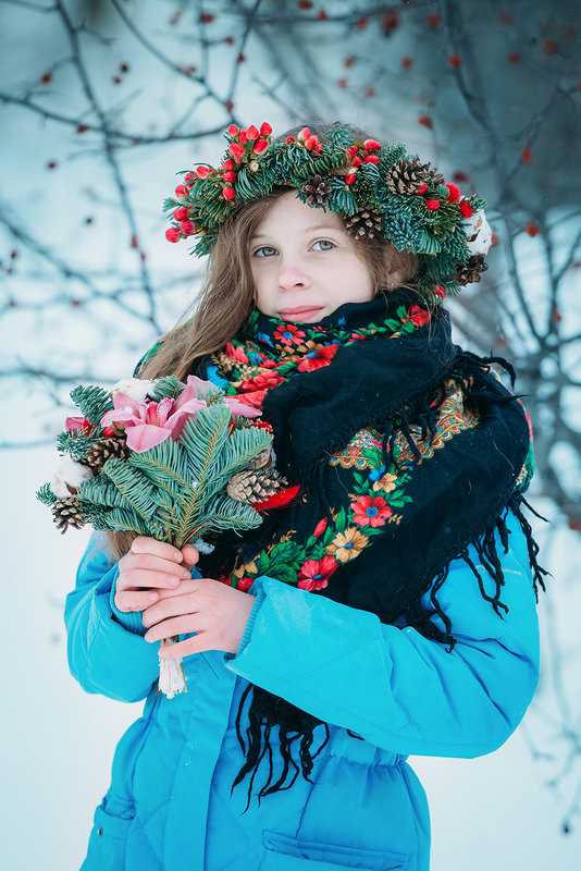 Зимний портрет - Жанна Шишкина