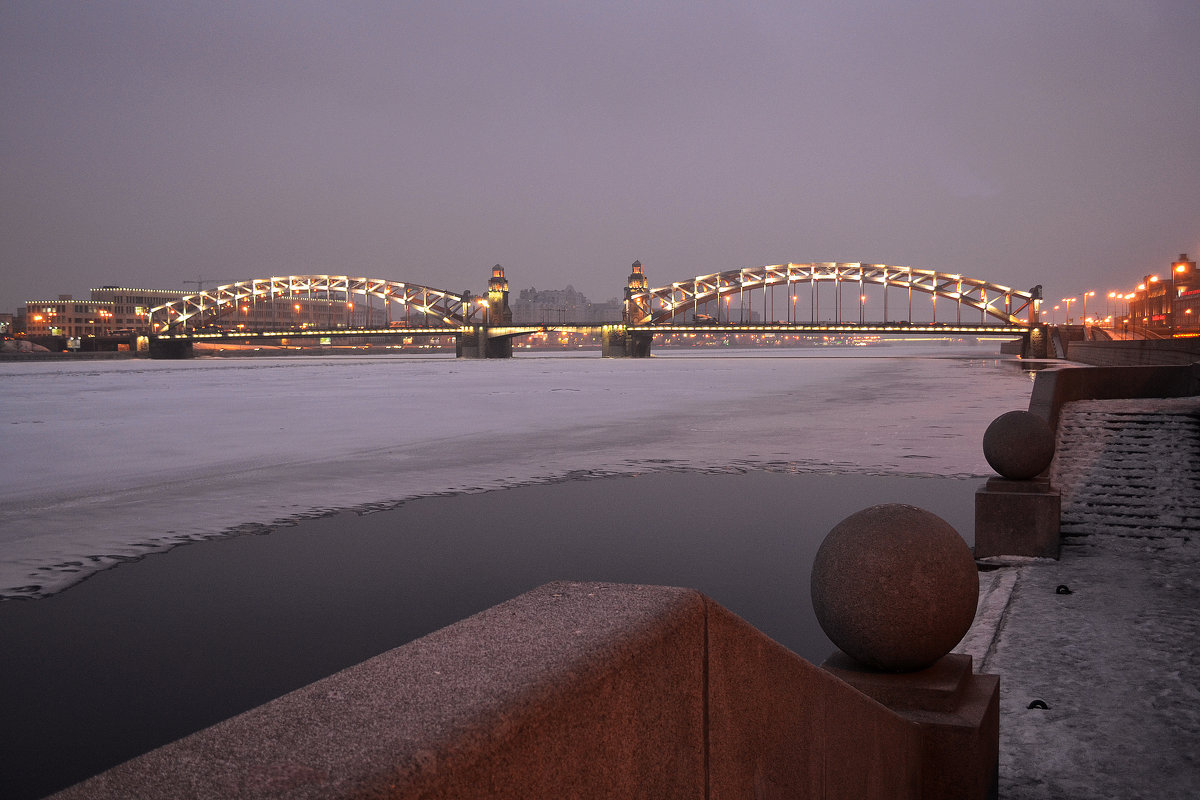 Большеохтинский мост - Наталья Левина