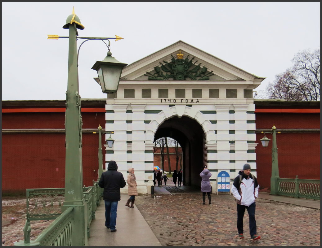 Иоановские ворота Петропавловской крепости - Ирина Лушагина