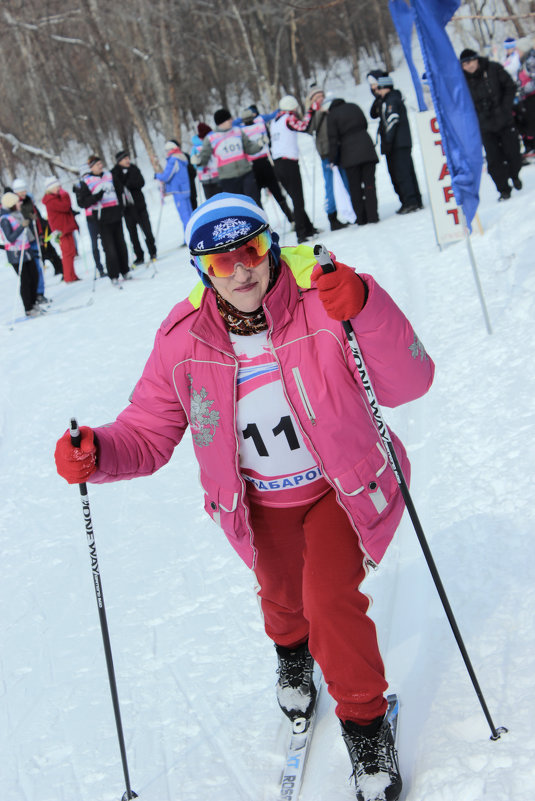 Лыжные соревнования - Анна Шитова