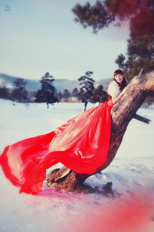 В красном платье - Евгений Печкин