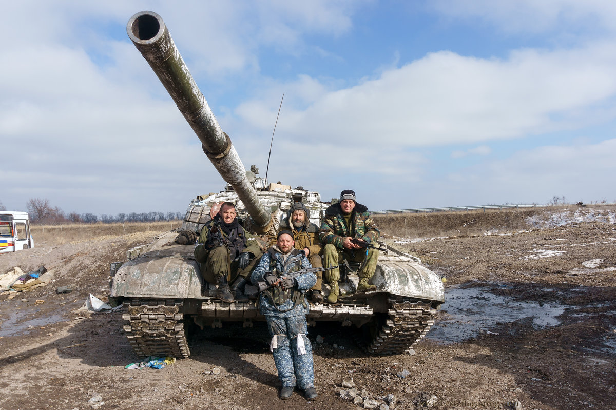 Пригород Дебальцево 20.02.2015г. - Сергей 