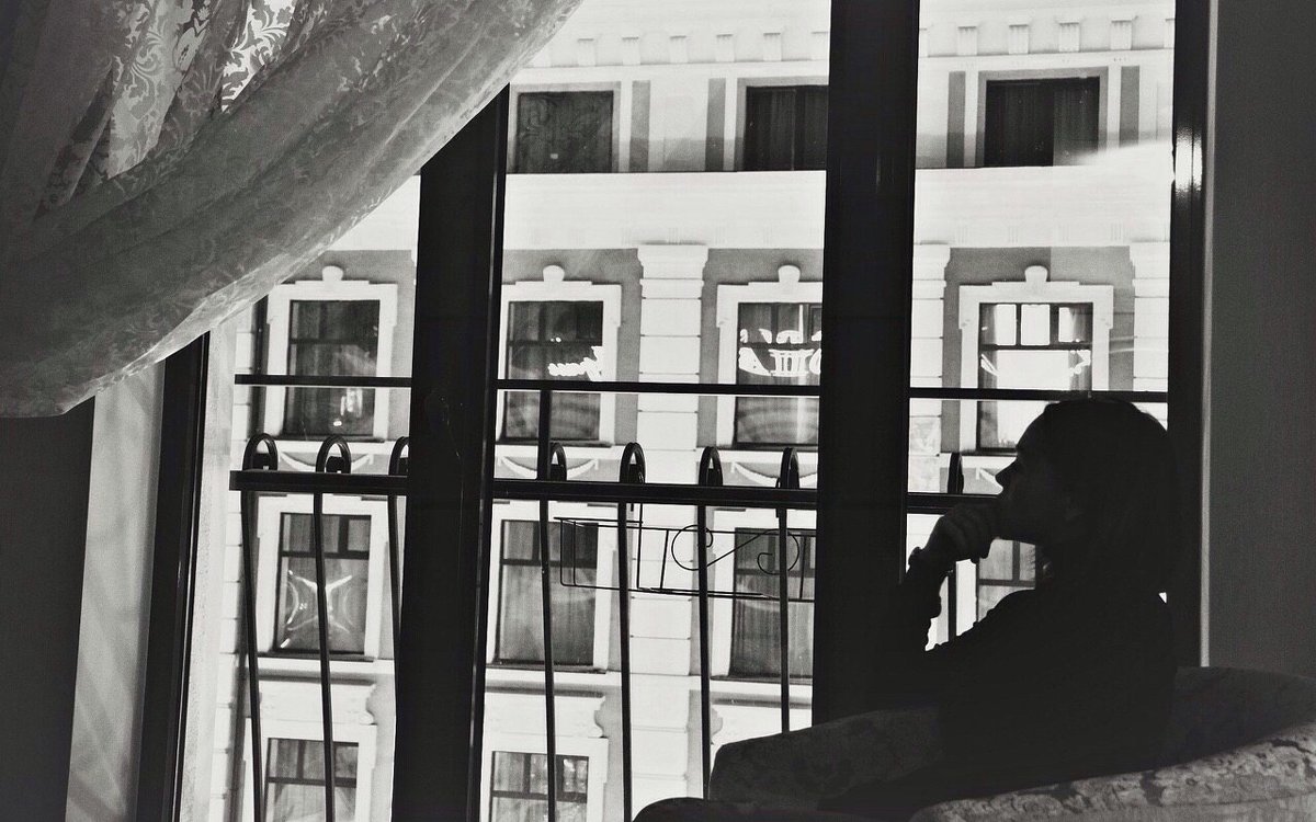 Отель Европа г.Казань , вид из окна - Анна Судьярова