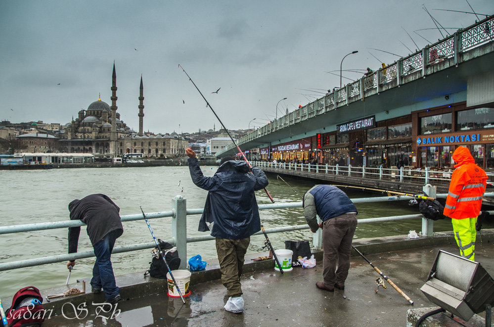 Istanbul  Галатский мост - sa8ari Сафаргалин Ринат