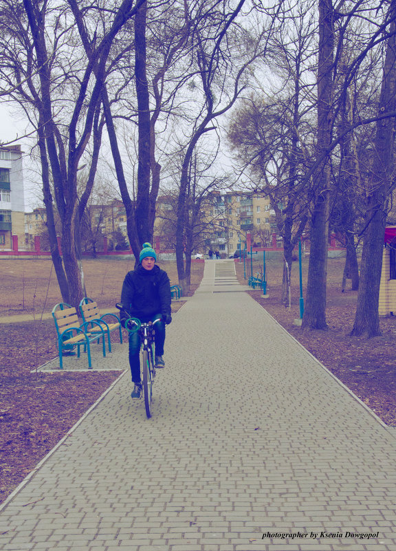 Фотопроект "Велосипедист" - Ксения Довгопол