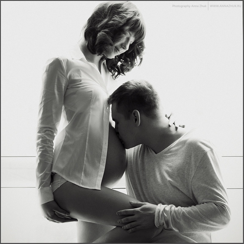 Фотосессия беременной с мужем - Anna Zhuk