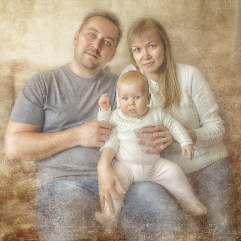 Мама Оля, Дима и Ариша - Rasslik Hamitova