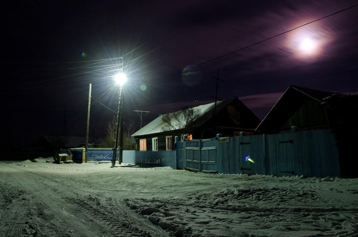 Ночь,улица,фонарь и... - Дмитрий 