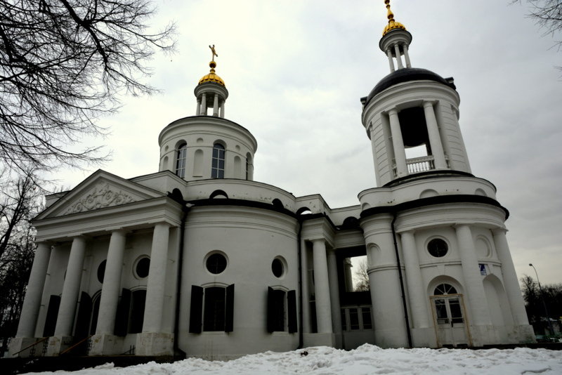 церковь Влахернской божий матери в Кузьминках - Виктор Замятин