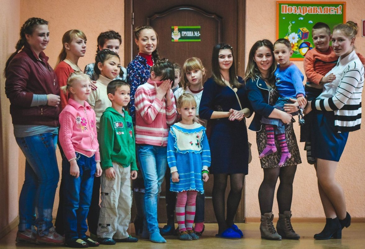 8 марта с детским домом-интернатом - Ольга Матусевичуте