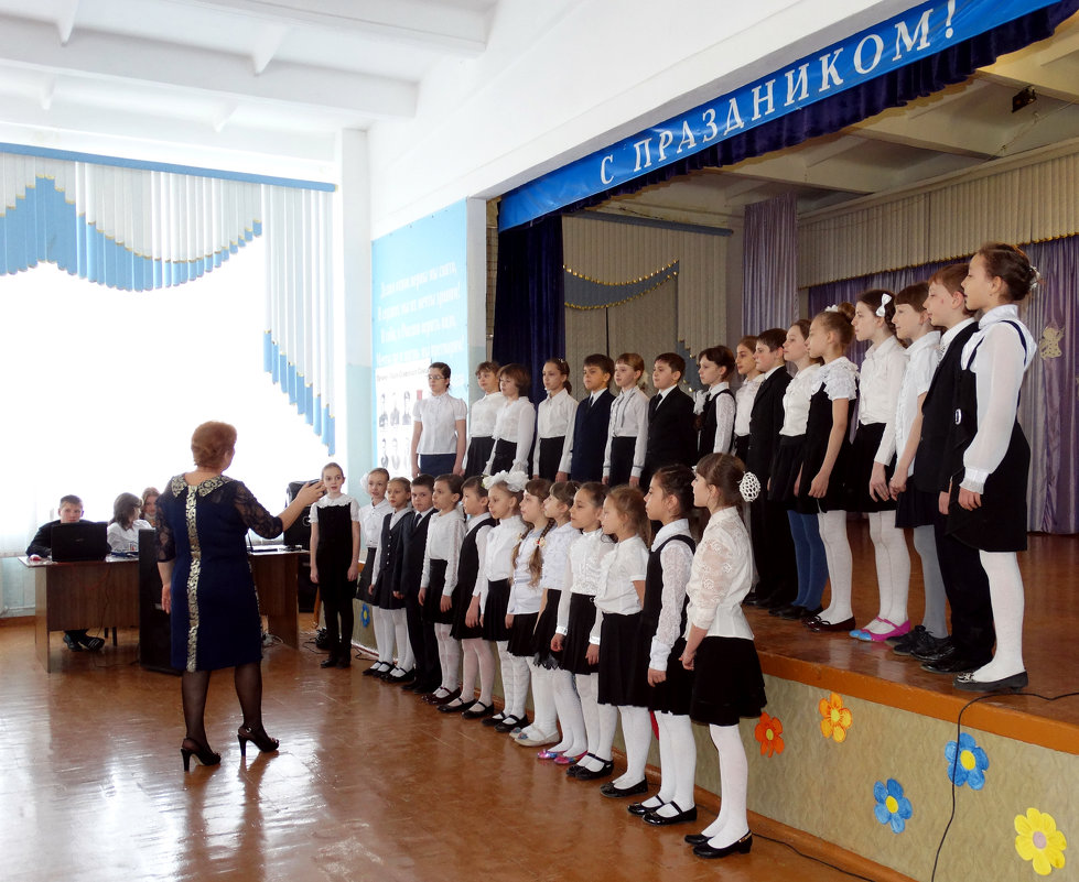 школьный детский хор - Юлия Мошкова 
