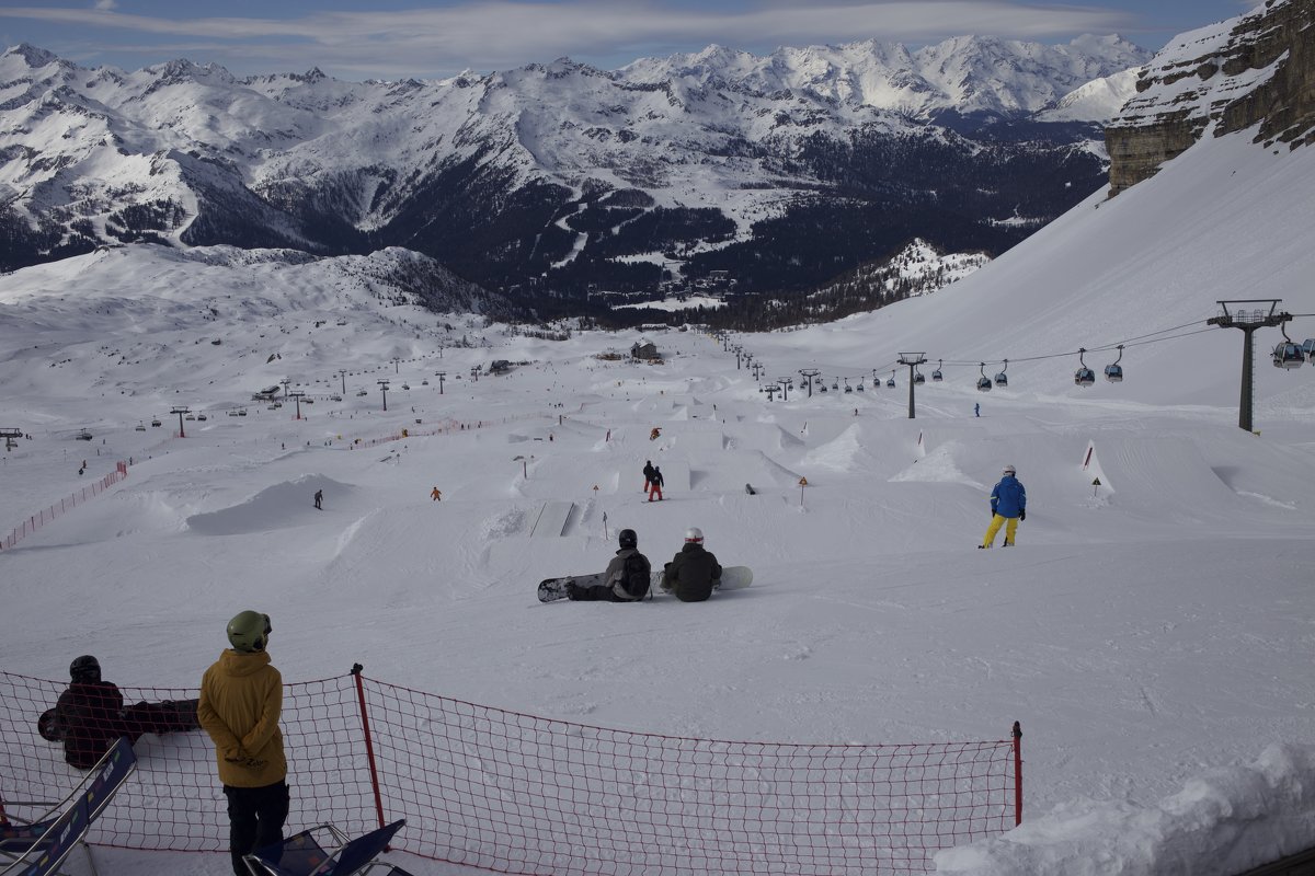 "Ursus Snowpark" в Мадонна ди Кампильо (Италия) - Виктор Семенов
