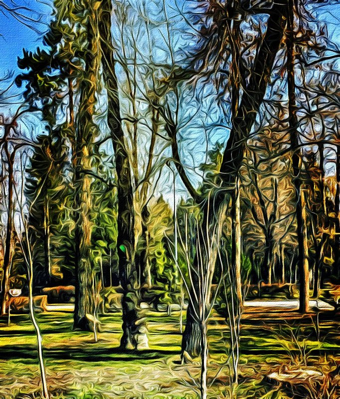 Ранняя весна в парке - Alexei Kopeliovich