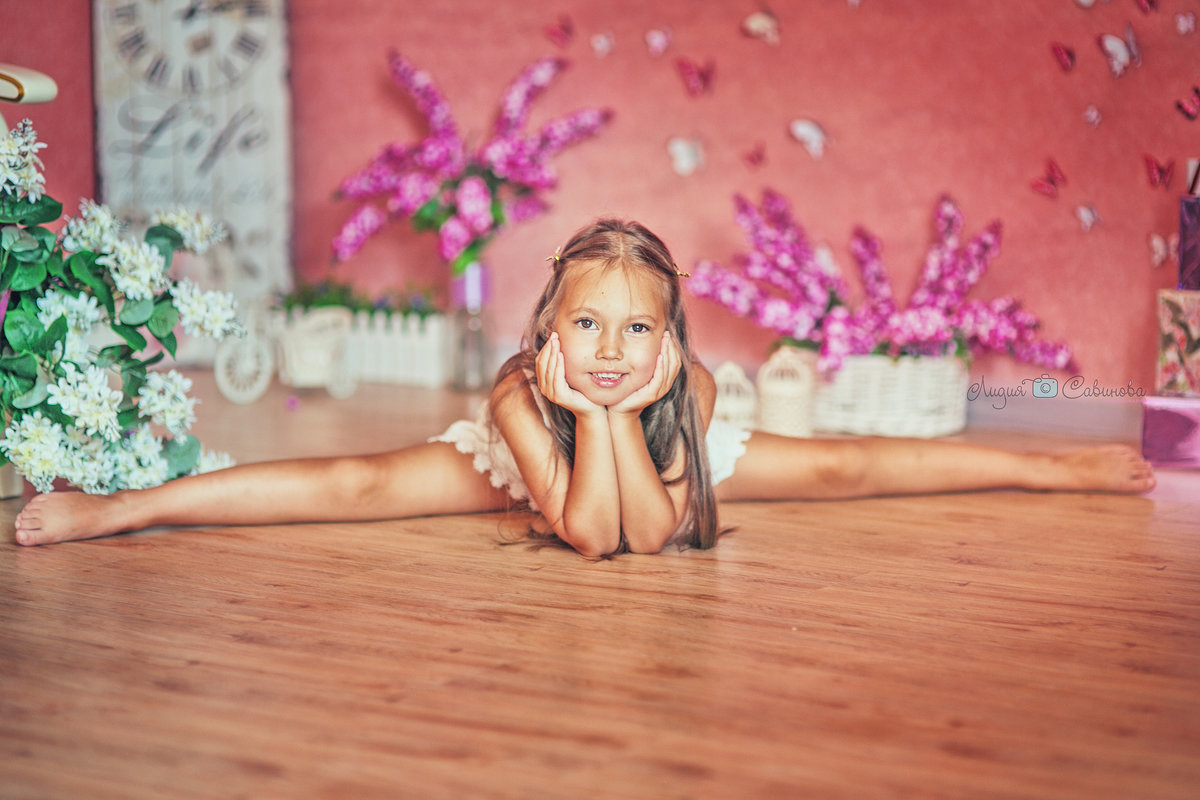 гимнастка - Лидия Савинова
