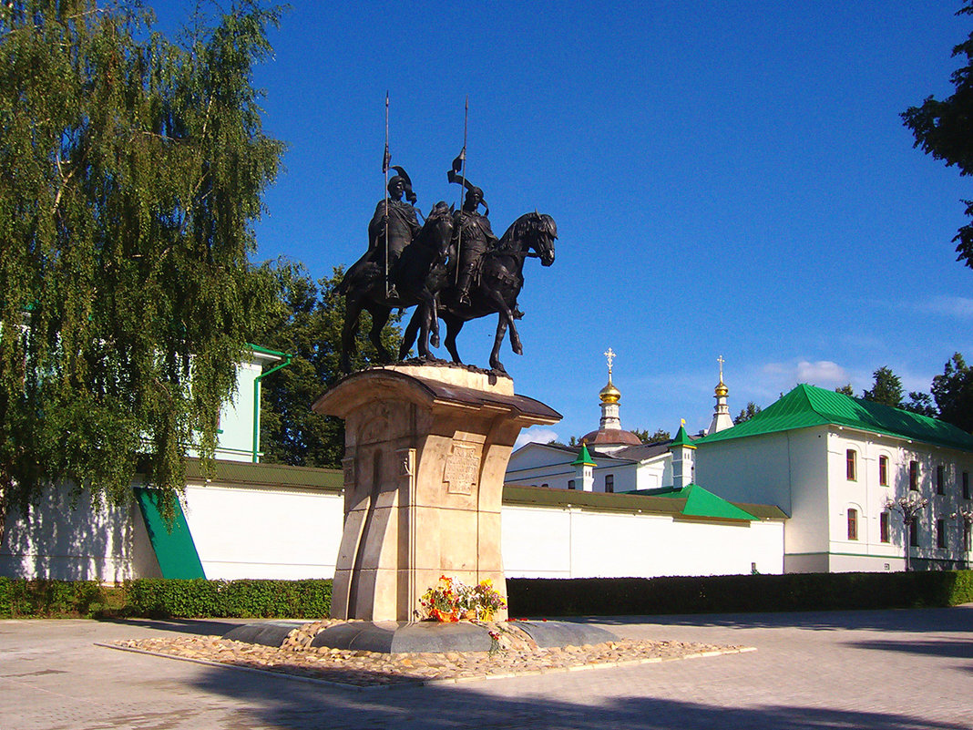 Памятник Борису и Глебу - Grey Bishop