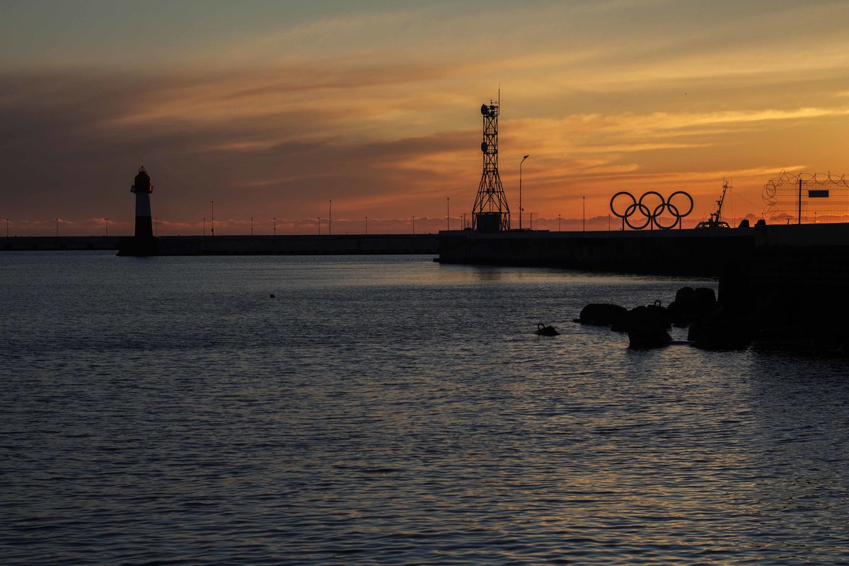 окольцованный город Сочи,Морские ворота - Слава 