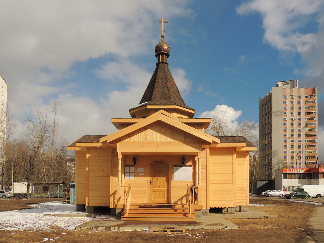 Церковь князя Андрея Боголюбского на Волжскоком - Александр Качалин