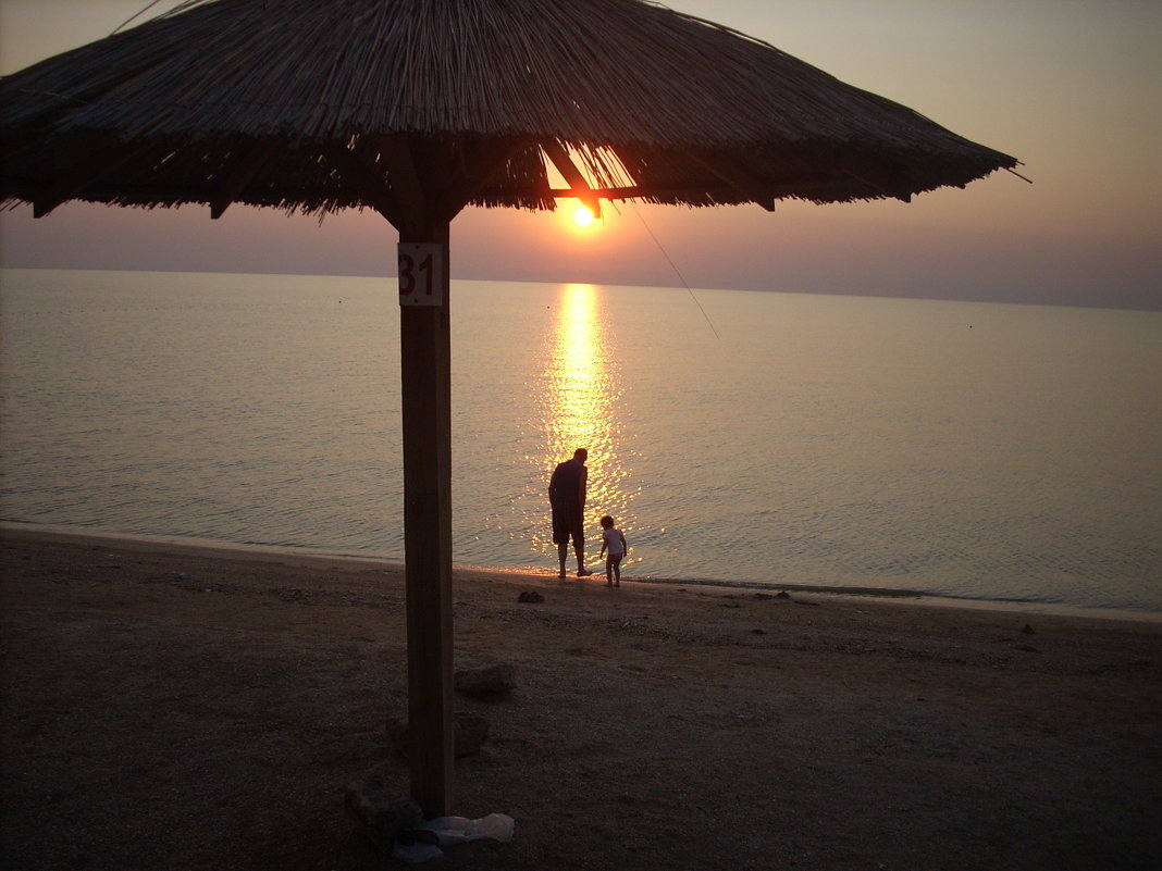 Закат на Азовском море - Лидия 