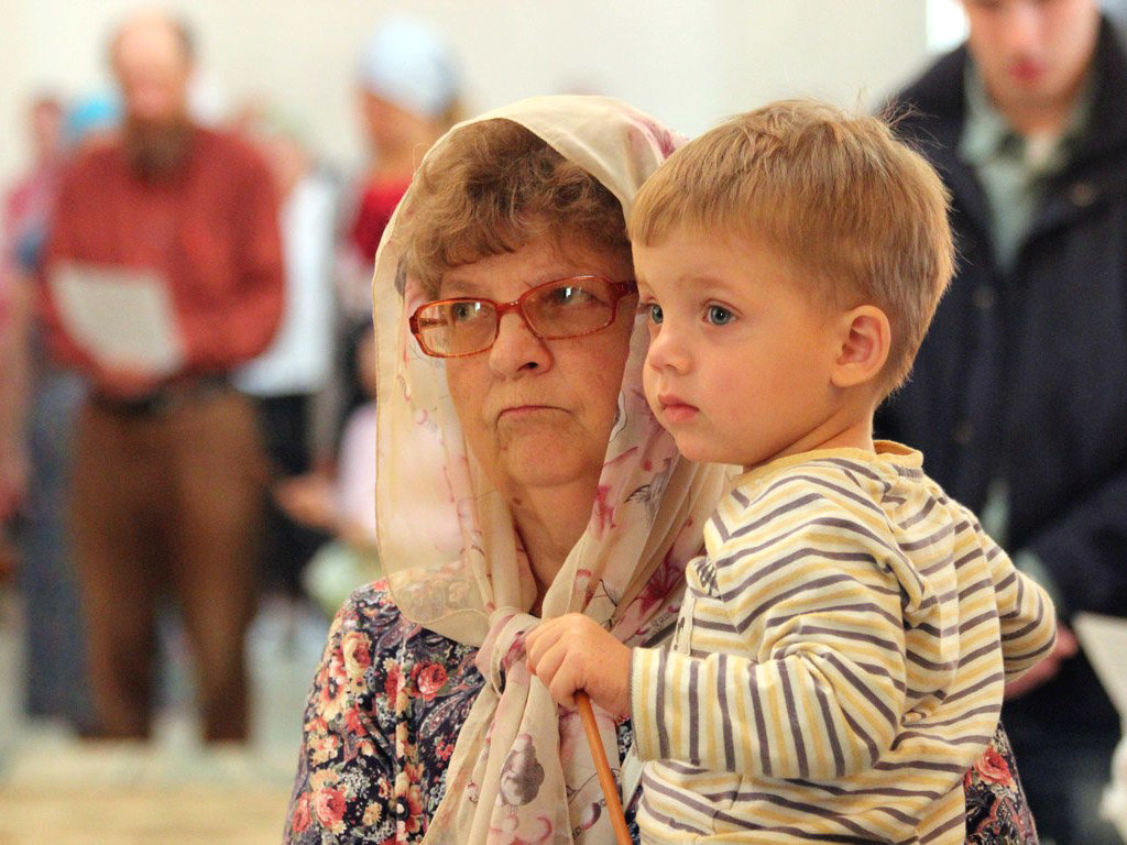 бабушка с внуком - Андрей Чазов