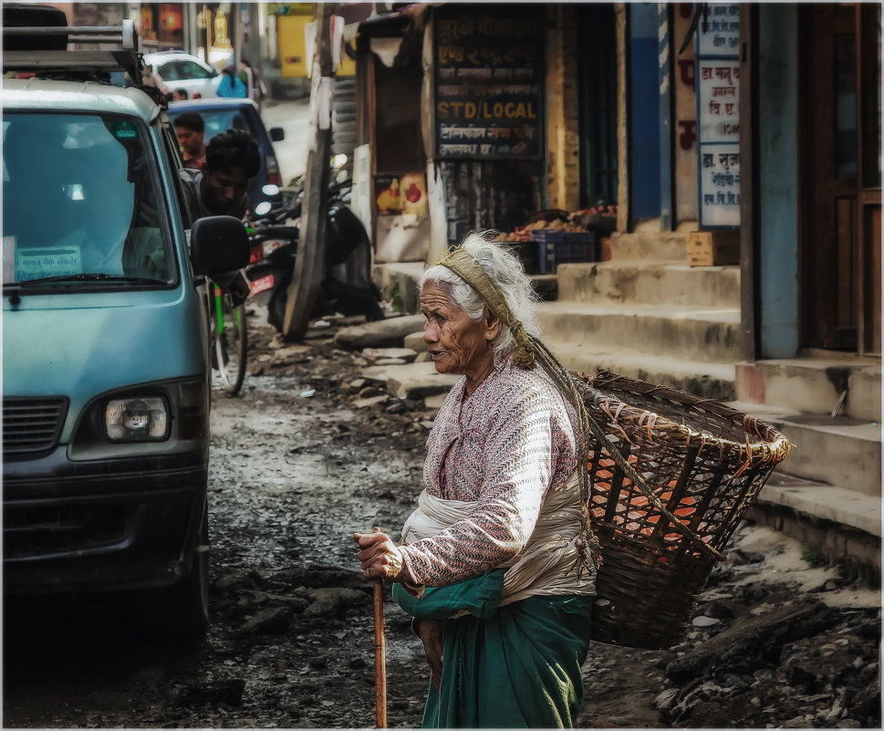 Улочками Катманду...столица Непала. - Александр Вивчарик