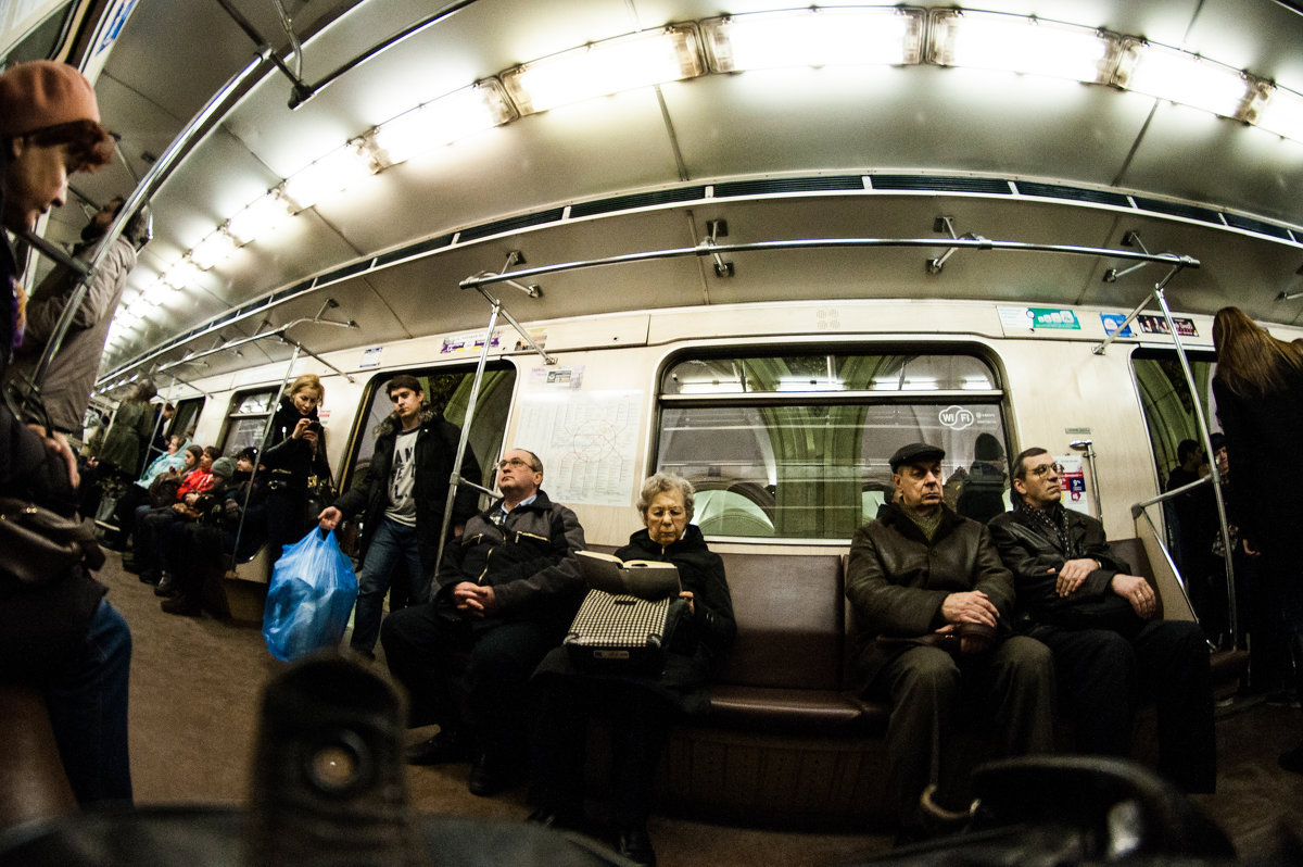 Она читает в метро Набокова - Ирина Данилова
