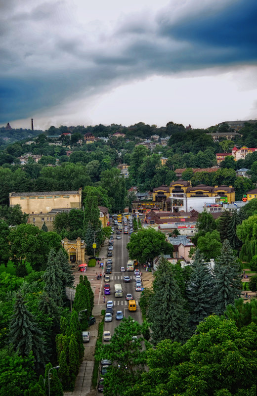 Вид на Кисловодск - Наталья Золотарева