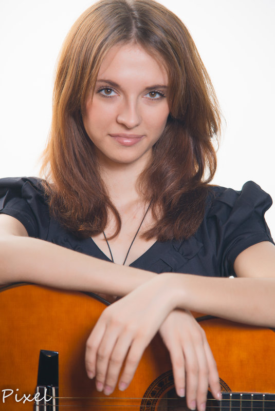 девушка с гитарой2 - Сергей M