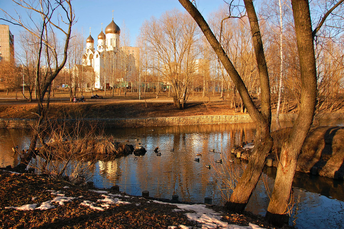 Весенняя москва картинки