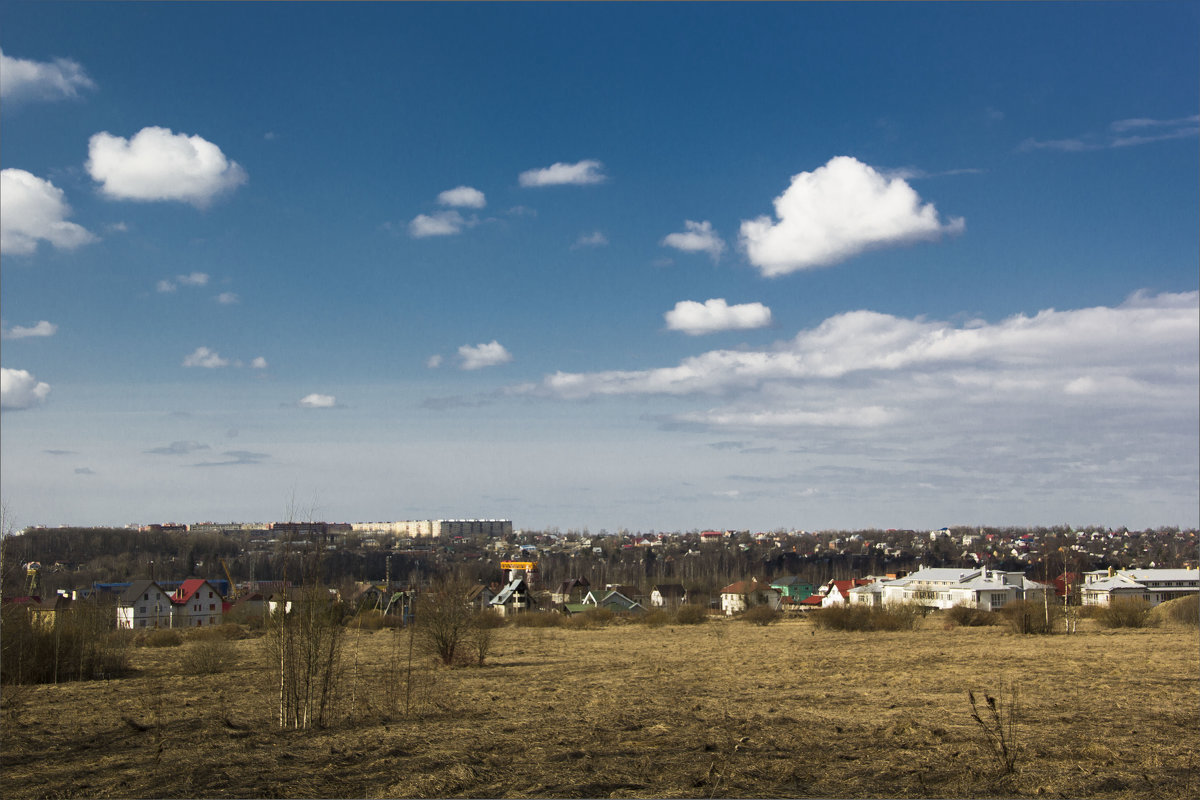 Вид на посёлок - Aнна Зарубина