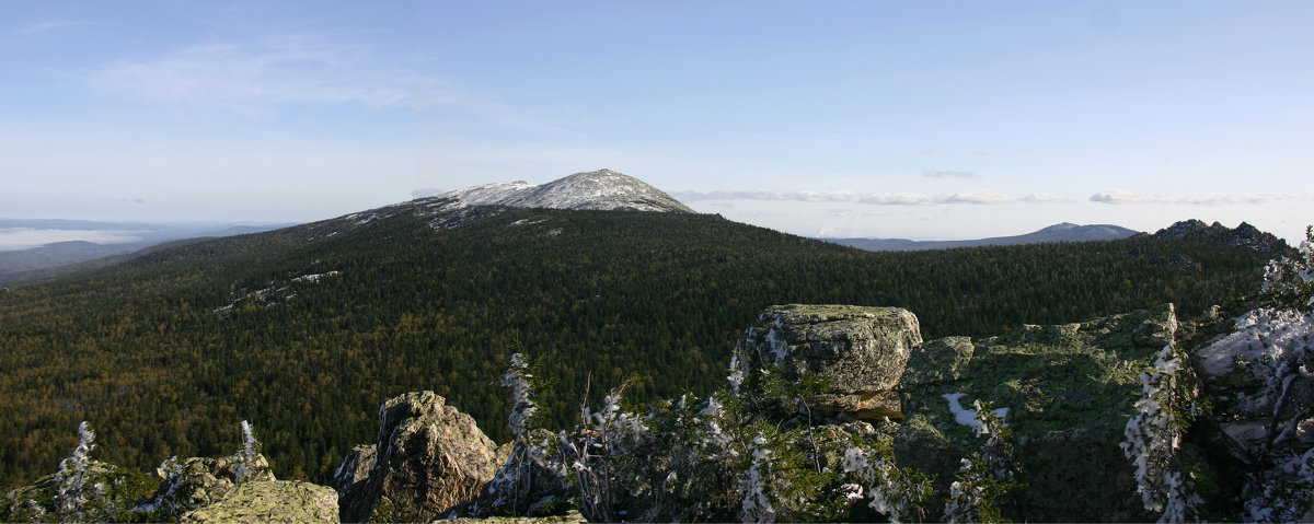 Гора Круглица - наивысшая точка хребта Большой Таганай. - Наталья Непеина