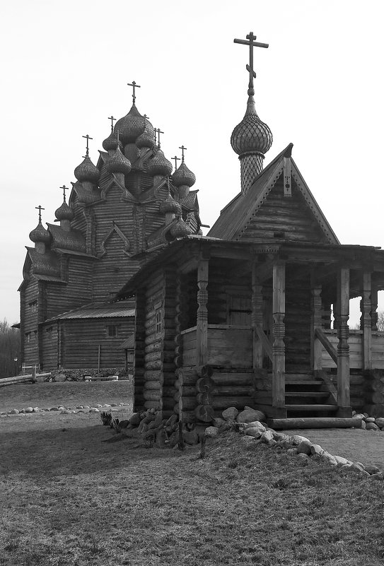 Деревянные церкви Руси... - Владимир Питерский