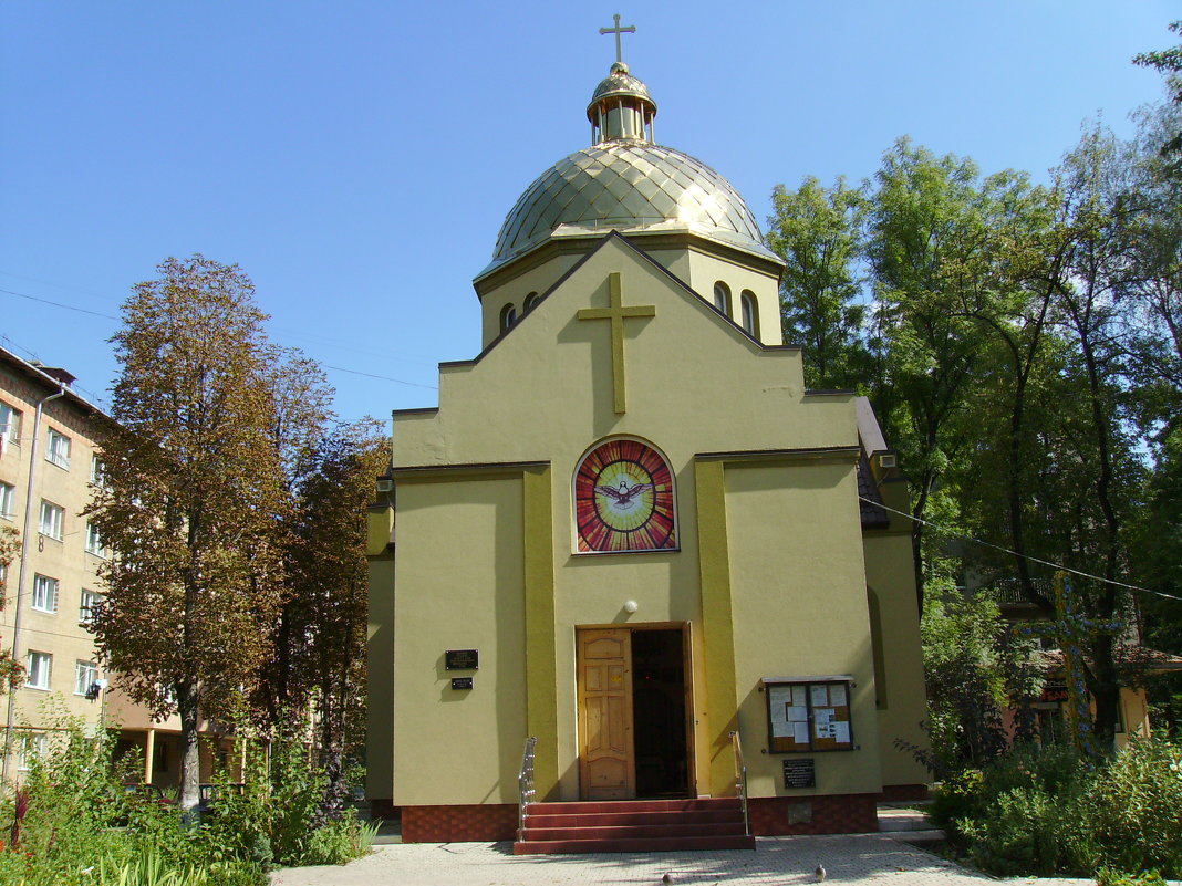 Греко - католический   храм  в  Ивано - Франковске - Андрей  Васильевич Коляскин
