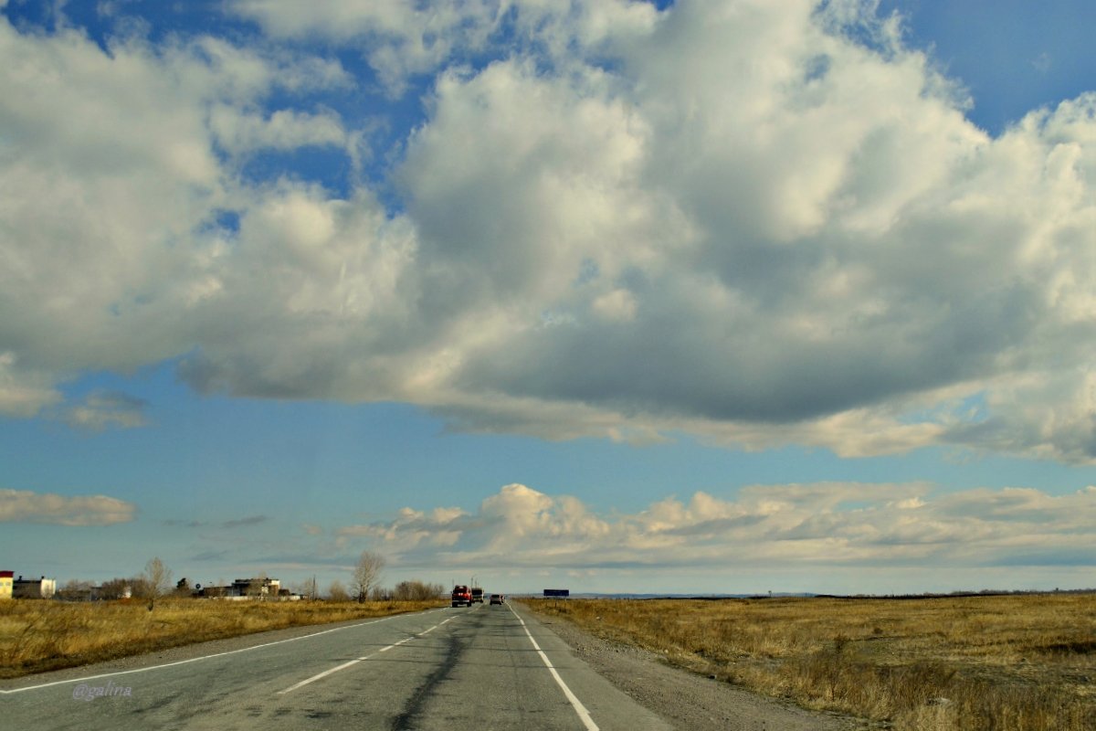 По дороге с облаками - galina tihonova