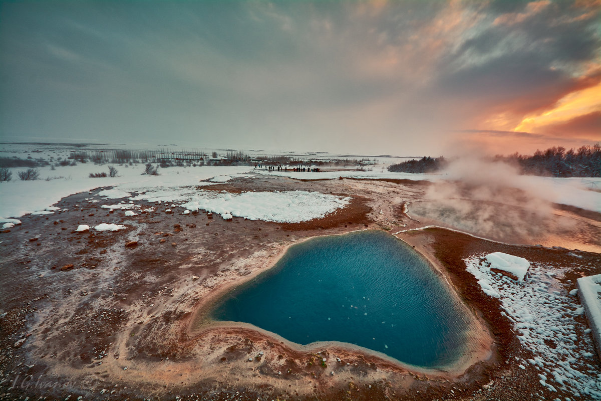 Geysir, из серии "Исландия" - Игорь Иванов