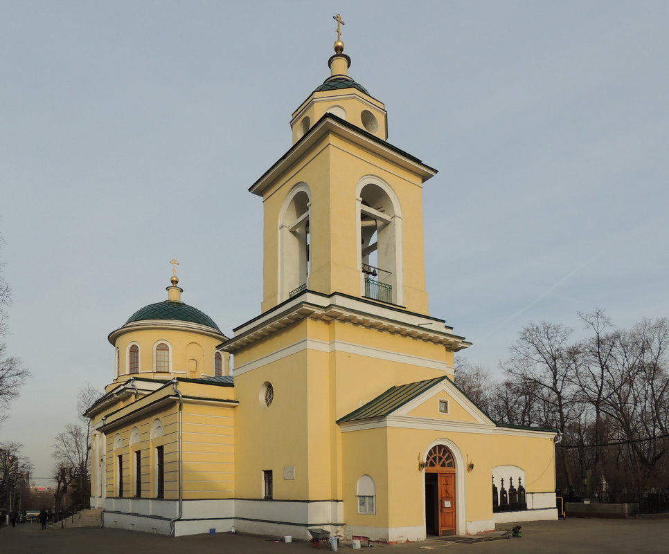 Церковь Сошествия Святого Духа на Даниловском кладбище. - Александр Качалин