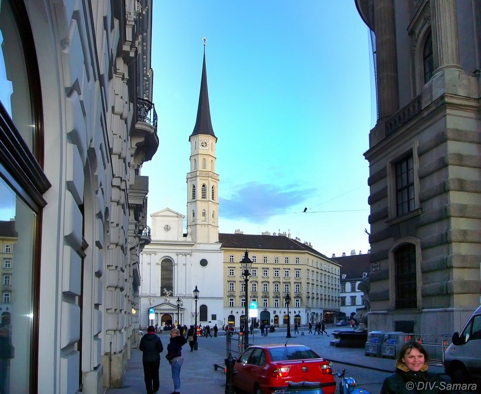 Церковь и площадь Святого Михаила в Вене (Австрия) - Денис Кораблёв
