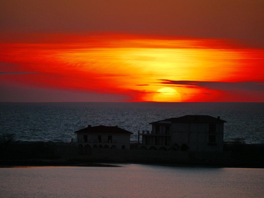 закат в Каламитском заливе - Андрей Козлов