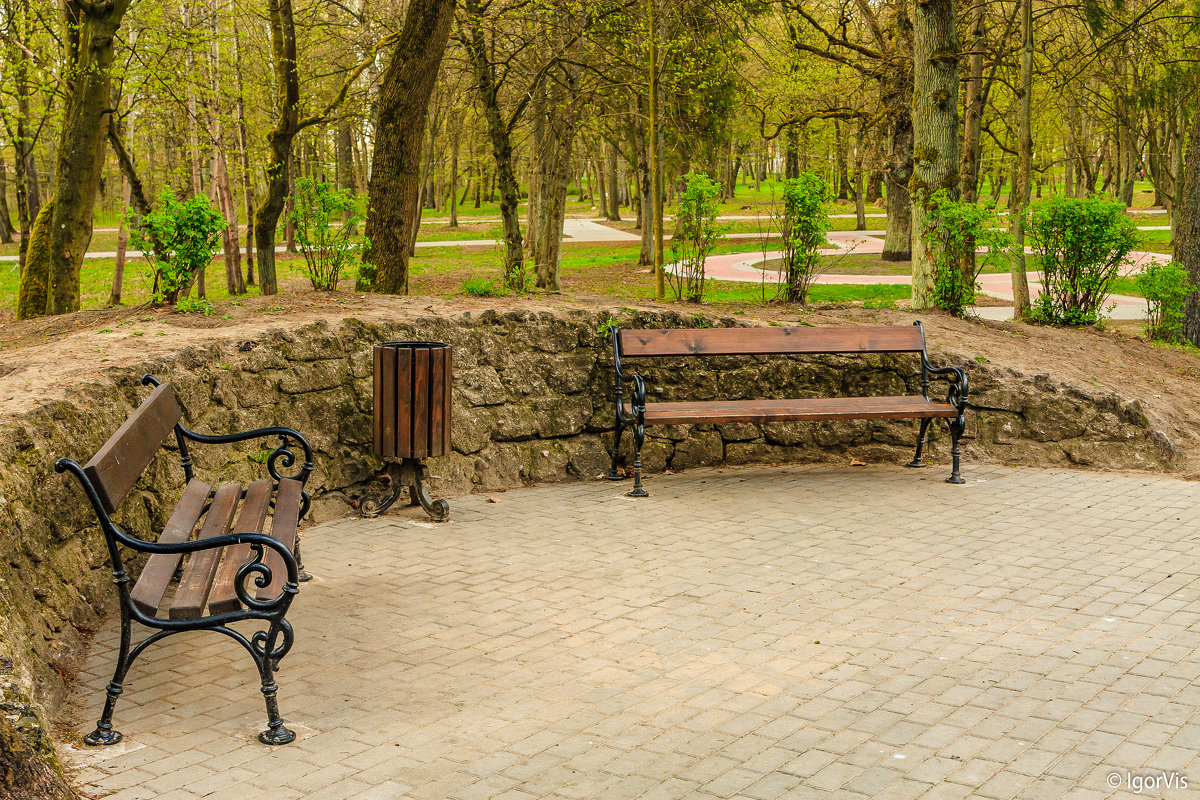 Уютное место а парке Jakobsruhe - Игорь Вишняков