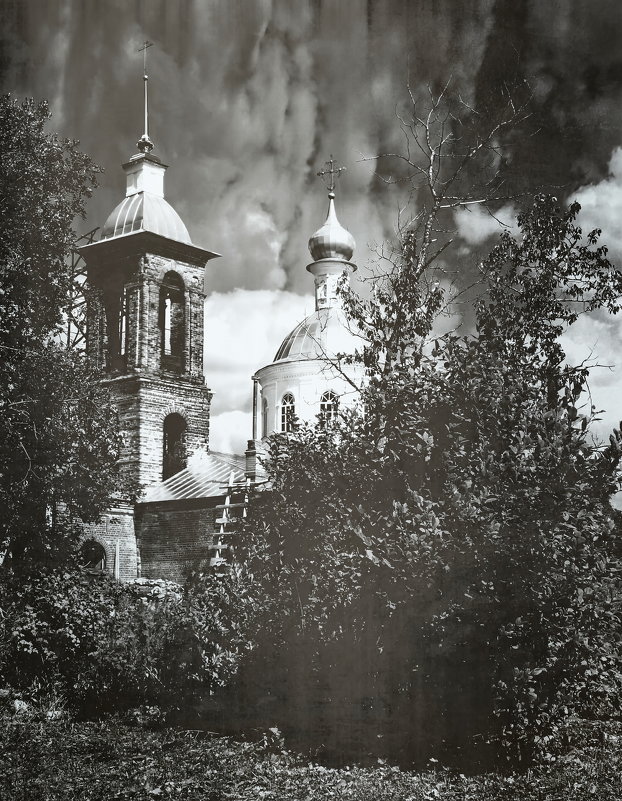 Село Лучинское  Церковь Святителя Николая Мирликийского - Евгений Жиляев
