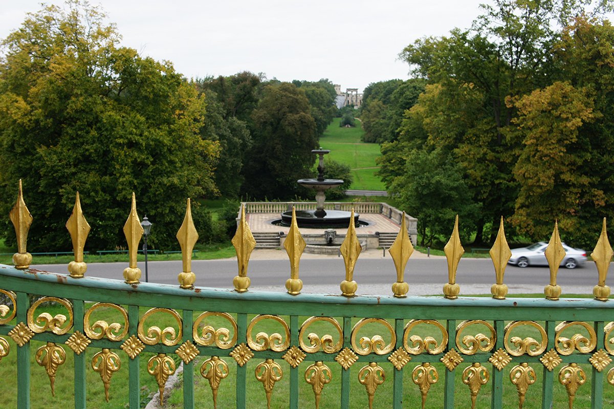 Вид с парадного двора Сан-Суси - Елена Павлова (Смолова)