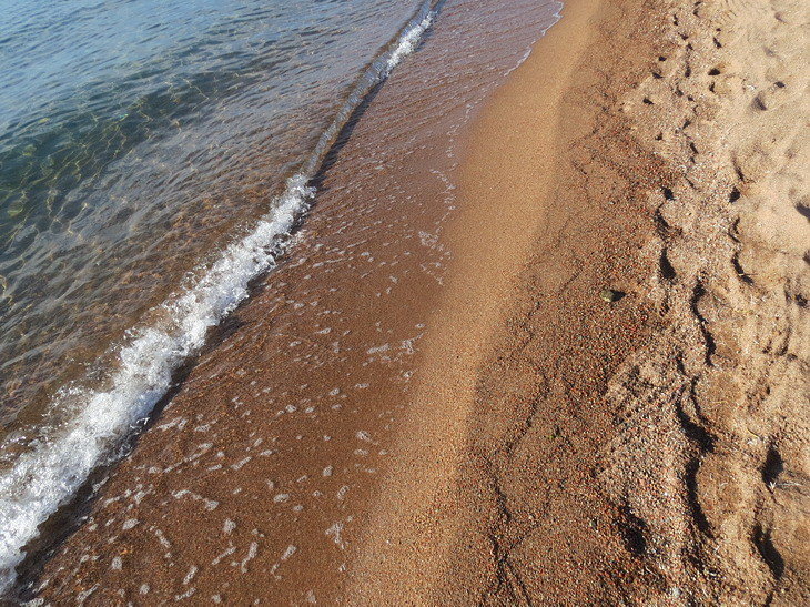 Рисунок по песку - Надежда 