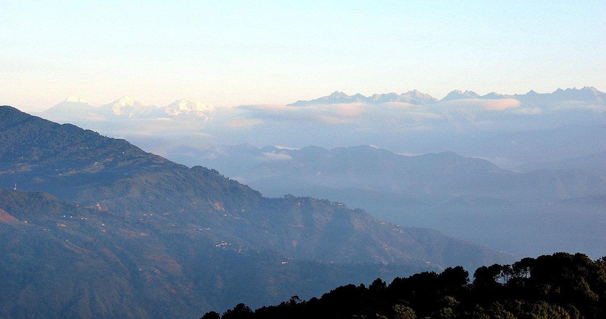 Непал. Рассвет в горах - Елена Познокос