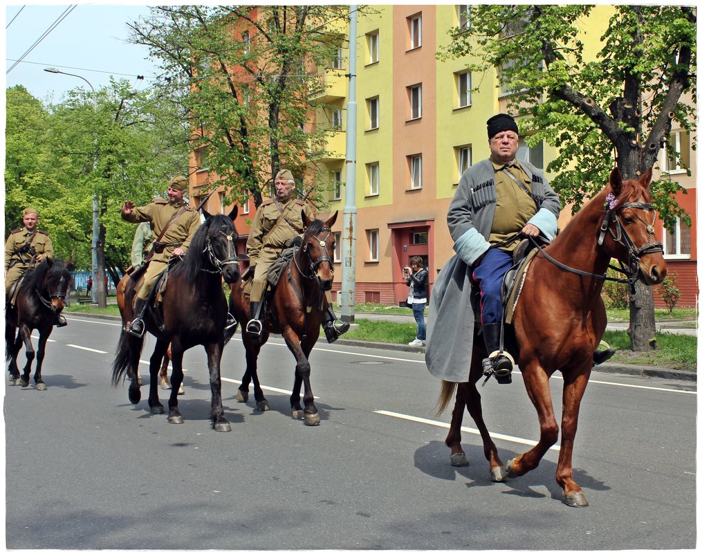 30 апреля 2015 года жители Остравы вспомнили освобождение города от нацистов... - Dana Spissiak