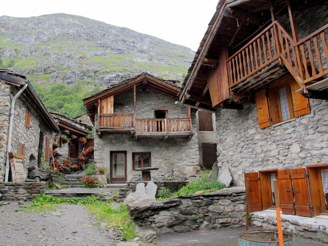 Французские Альпы, деревушка Bonneval-sur-Arc - Виктор Качалов