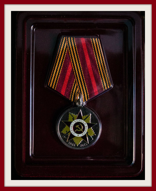 Юбилейная медаль «70 лет Победы в Великой Отечественной войне 1941—1945гг. - Надежда 
