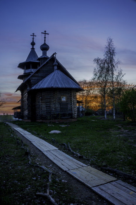 Деревянный храм - Виктор Васильев
