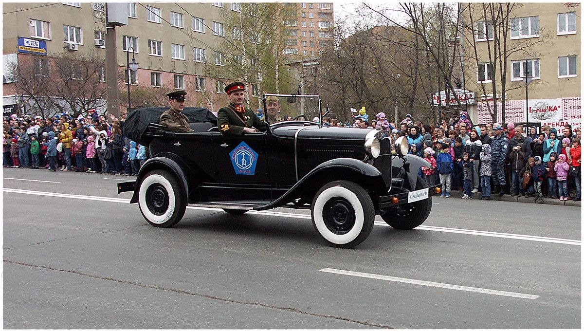 Штабной автомобиль «ГАЗ-А» (9 мая 2015 Парад в Ижевске) - muh5257 